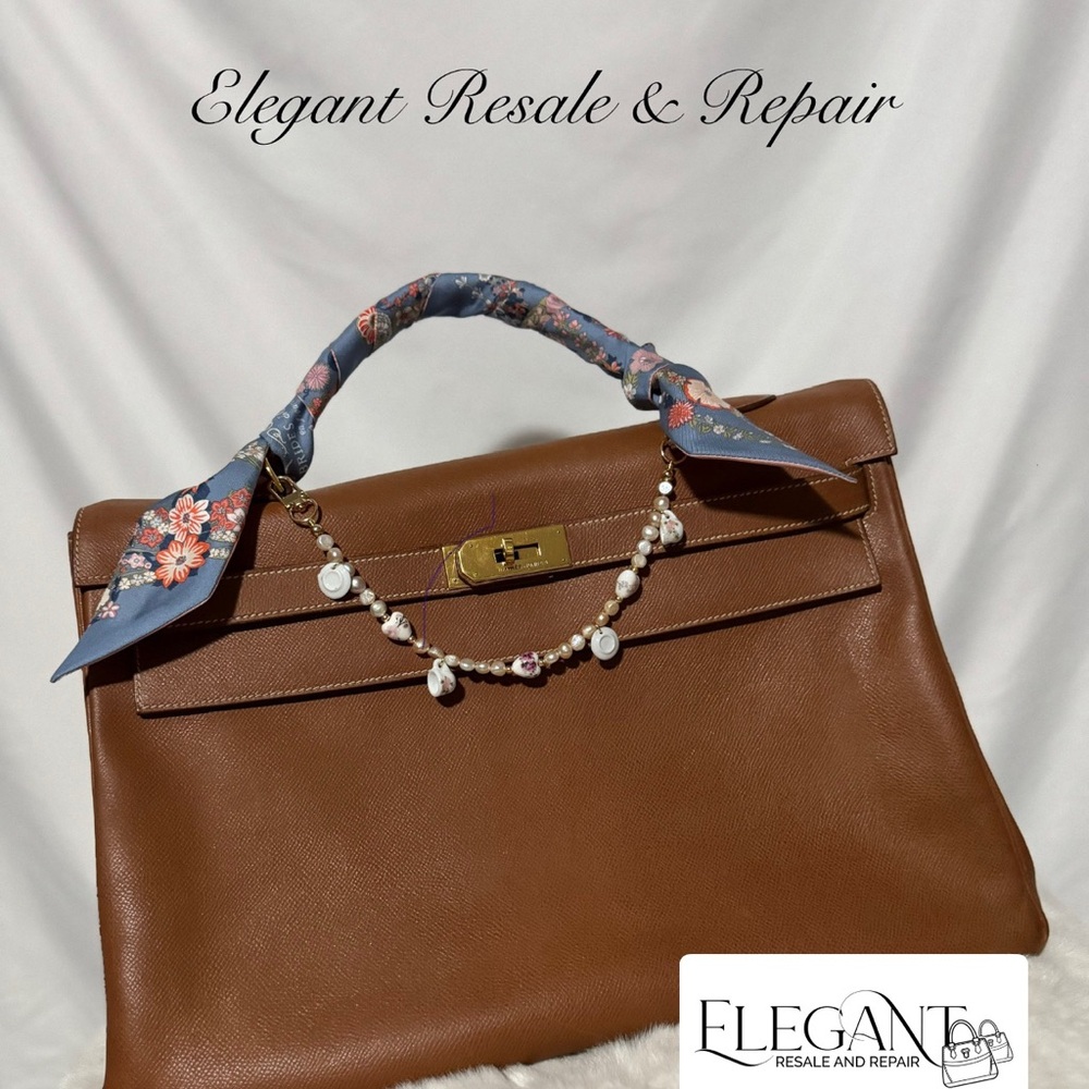 SOLD Kelly Brown Leather Handbag SOLD